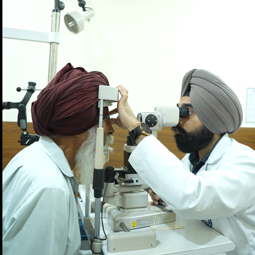 Eye care consultation