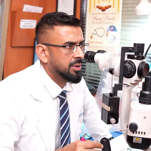 Eye examination procedure
