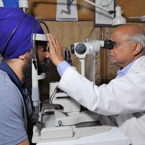 Patient examination session